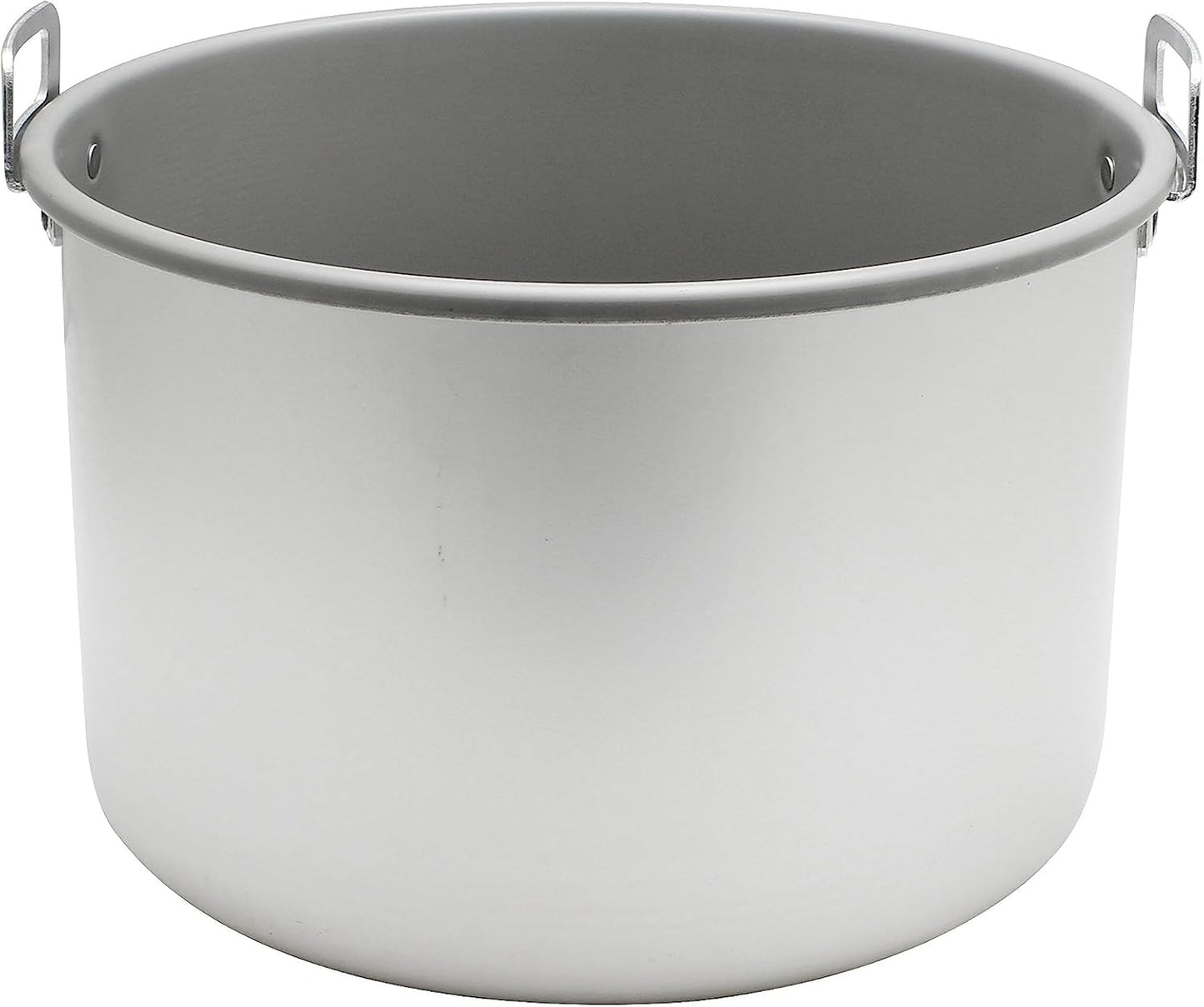Aluminum Teflon Coated Rice Warmer Inner Pot- Keep Warm Makes Soups Stews Grains Hot Cereals Removable Nonstick Pot for Commercial Rice Cooker and Warmer