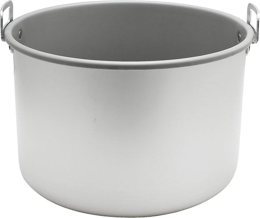 Aluminum Teflon Coated Rice Warmer Inner Pot- Keep Warm Makes Soups Stews Grains Hot Cereals Removable Nonstick Pot for Commercial Rice Cooker and Warmer