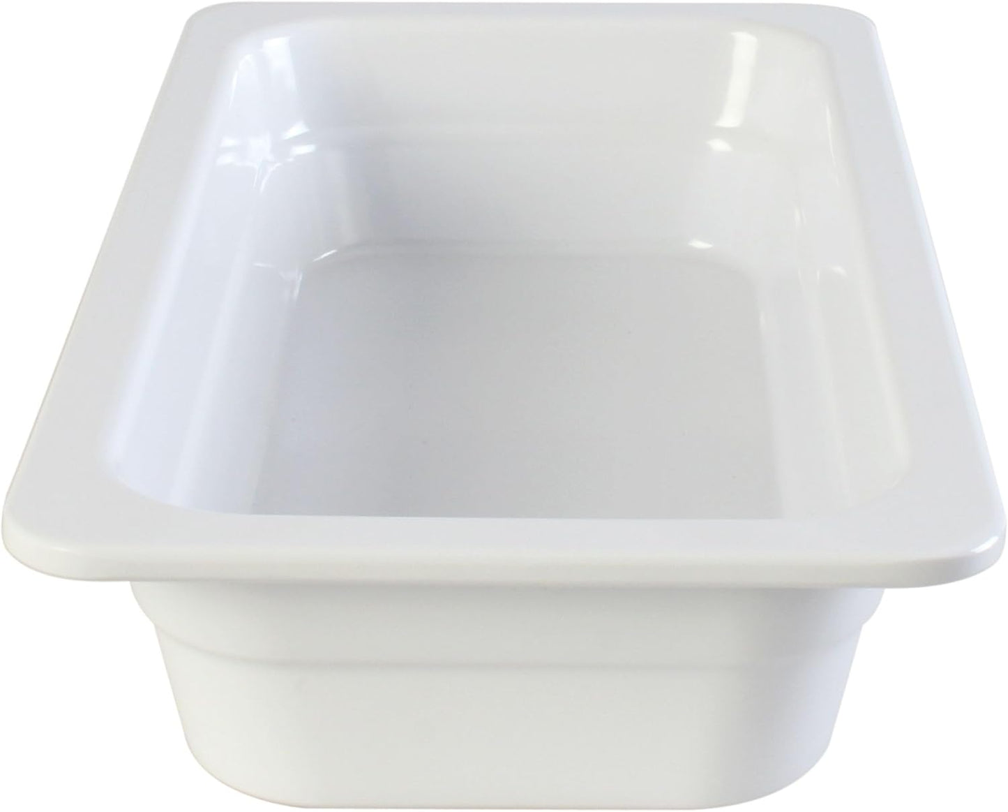 Deep Anti-Jam Food Pan Melamine - Gastronorm Pan Steam Table Pan Platters Serving Trays Commercial Food Pan for Food Appetizers Fruit Veggies Desserts