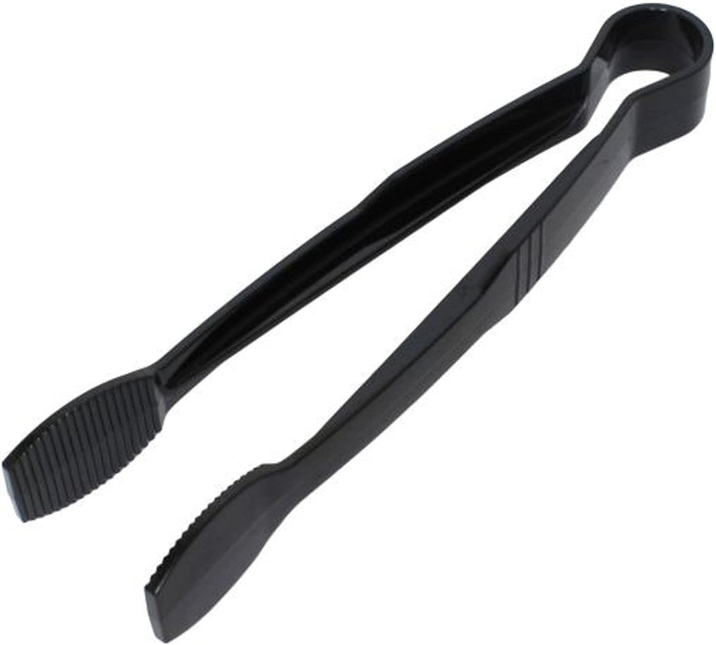 Flat Grip Tong Utility Tong Polycarbonate - Serving Tong Kitchen Tong Buffet Tongs Utensil High Heat Plastic Flat Ice Tongs for Tea Coffee Party Appetizers Desserts