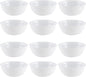 Nappie Bowl Melamine Set of 12- Dishwasher Safe Break-Resistant Reusable Bowls Serving Soup Bowl Broth Cups Soup Bowls Ice Cream Dipping Sauce