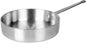 Aluminum 3.5mm Thickness Sauté Pan and Aluminum Cover - Cooking Pan Chef Cooking Pan Frying Pan Skillet for Home and Restaurant Cookware NSF Certified Dishwasher Safe