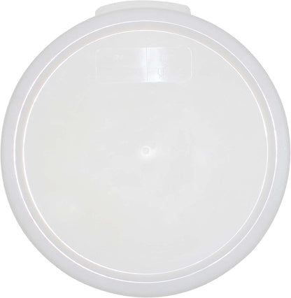 Round Food Storage Container Polypropylene - Commercial Food Storage Containers Meal Prep Containers Reusable Food Containers for Pantry Kitchen Storage Organization