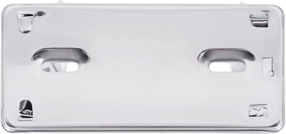 Single Roll Locking Toilet Tissue Dispenser fits 4" Diameter Toilet Paper Roll Chrome Plated- Bathroom Toilet Paper Holder for Bathroom Kitchen Washroom