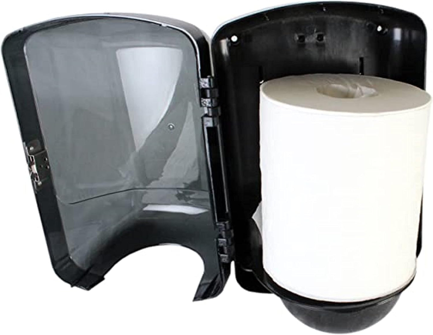 9 1/2" X 8 1/2" X 13 1/2" CenterPull Towel Dispenser with Key Lock- Wall Mount Paper Towel Dispenser Commercial Hand Paper Towel Holder for Bathroom Restroom