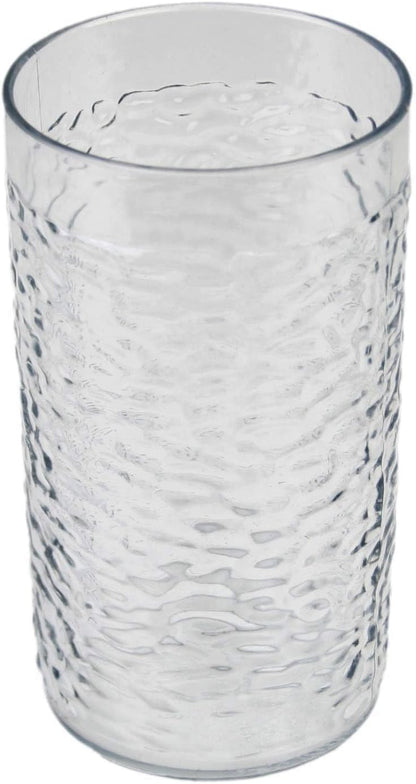 Pebble Tumbler Drinking Glasses Set of 12- Reusable Premium Water Iced Tea Glasses Dishwasher Safe Break-Resistant for Home and Restaurants