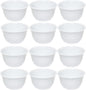 Bouillon Cup Color Melamine Set of 12- Dishwasher Safe Break-Resistant Reusable Bowls Serving Soup Bowl Broth Cups Soup Bowls Ice Cream Dipping Sauce
