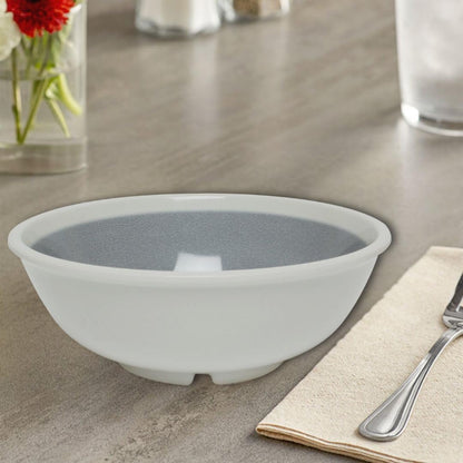Graham Dinnerware Salad Bowls Melamine Set of 12- Dishwasher Safe Break-Resistant Reusable Bowls Serving Bowl Soup Bowls for Fruits Salad Kitchen Restaurants