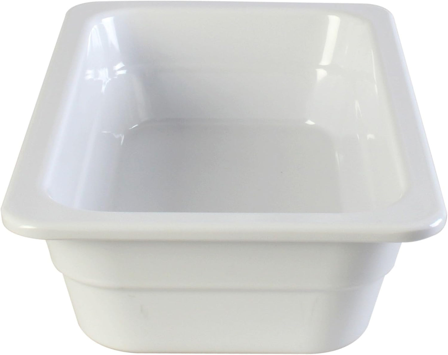 Deep Anti-Jam Food Pan Melamine - Gastronorm Pan Steam Table Pan Platters Serving Trays Commercial Food Pan for Food Appetizers Fruit Veggies Desserts