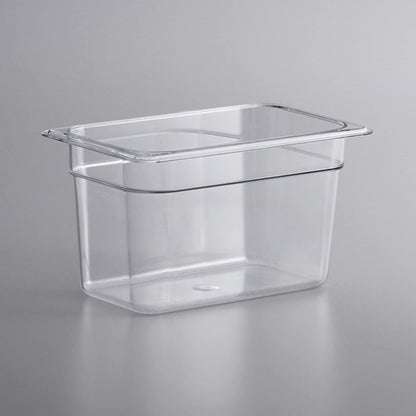 Deep Polycarbonate Food Pan - Commercial Restaurant Food Storage Containers Hotel Pans for Catering Buffets Restaurants Fruits Vegetables Corns