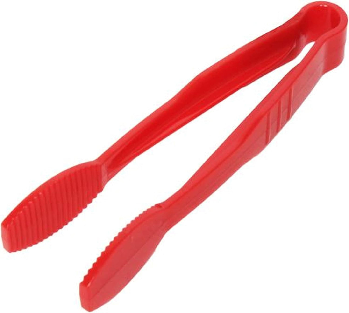 Flat Grip Tong Utility Tong Polycarbonate - Serving Tong Kitchen Tong Buffet Tongs Utensil High Heat Plastic Flat Ice Tongs for Tea Coffee Party Appetizers Desserts