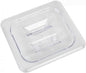 Solid Polycarbonate Food Pan Lid - Food Storage Container Cover Restaurant Commercial Hotel Pans Cover for Food Prep Fruits Vegetables Beans Corns