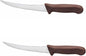 Razor Sharp Multipurpose Kitchen Chef Knives for Meat Vegetable Poultry Cutting with Multicolor Polypropylene Handles