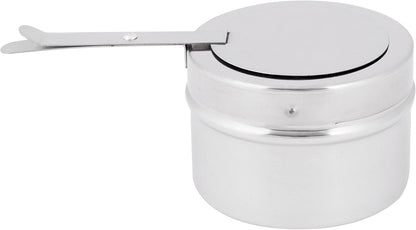 Stainless Steel Chafing Fuel Holder with Cover - Chafing Dish Fuel Holder Catering Food Warmers Buffet Heating Food Warmer Party Holiday Buffet Weddings Catering