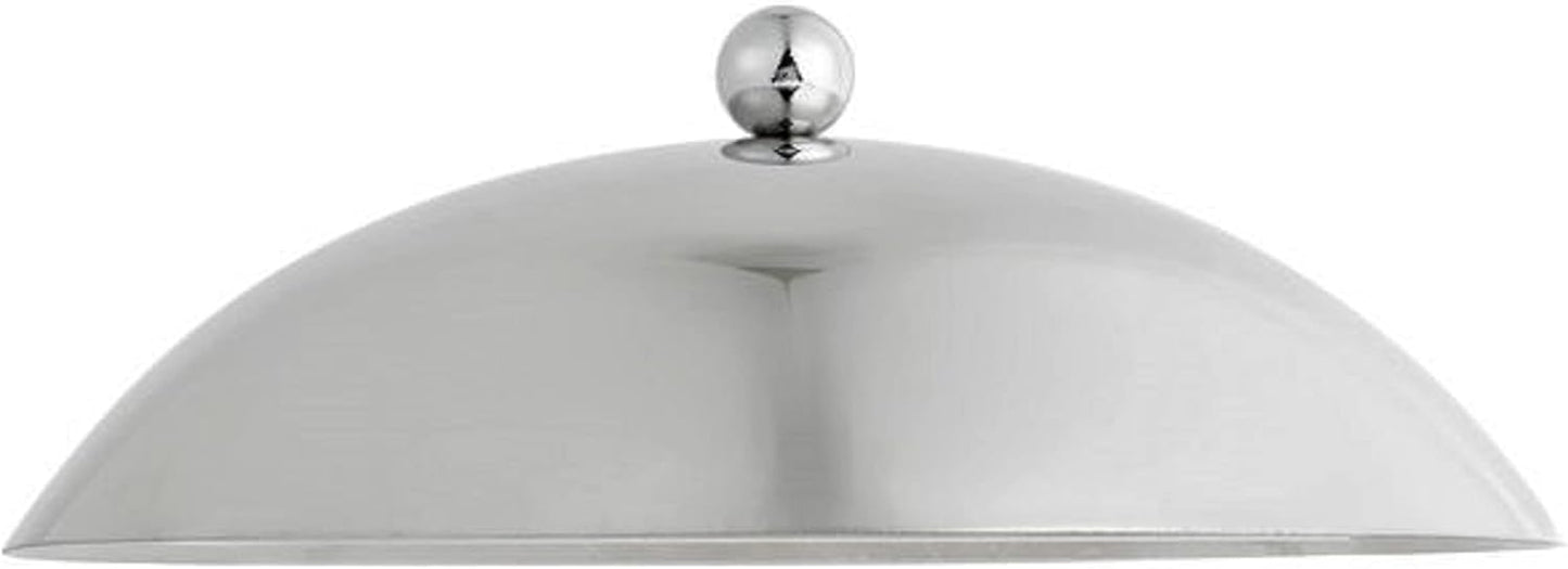 Stainless Steel Wok & Cover - Wok Cheese Melting Dome for Griddle Wok Stir Fry Pans Cover for Kitchen Home Restaurant