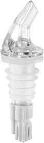 Measured Liquor Pourer with Tail Acrylonitrile Set of 12 - Cocktail Shot Dispenser Liquor Bottle Pourers Alcohol Liquor Pourers Bar Bartender Accessories
