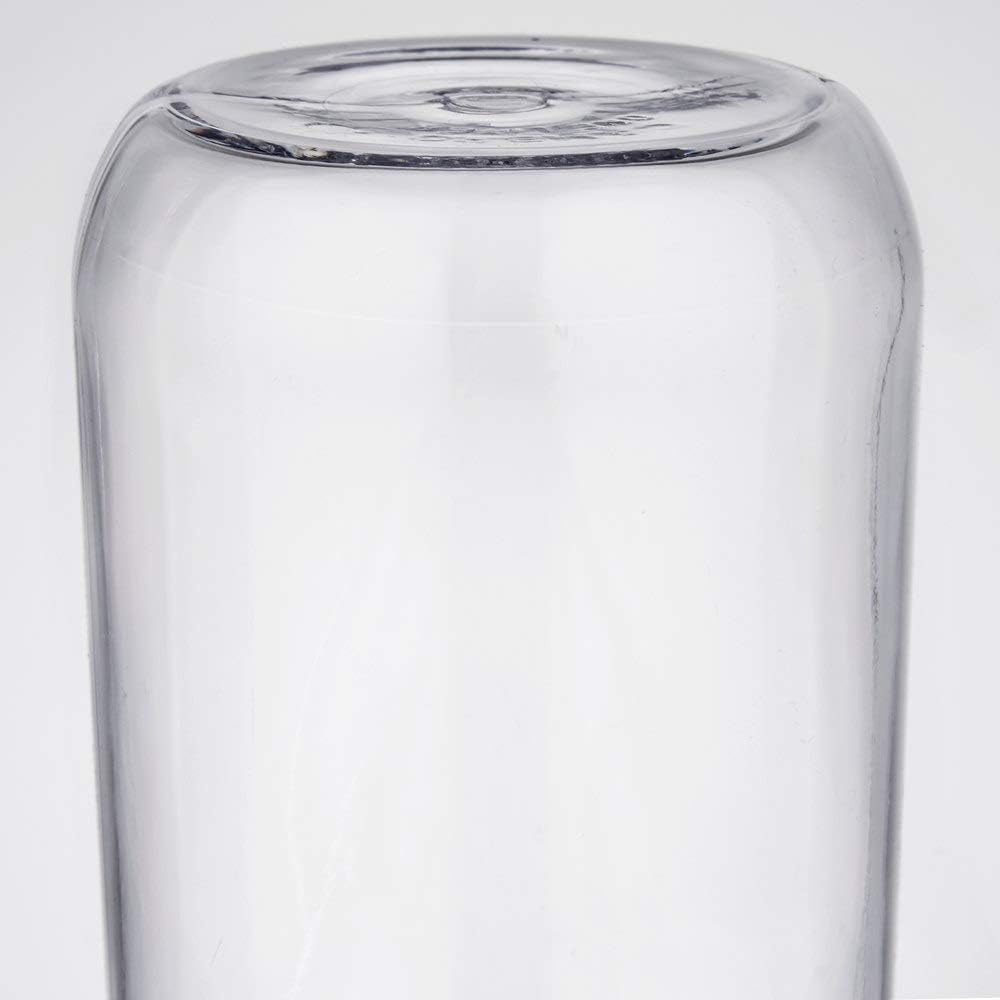 25 oz. / 750 ml Polycarbonate Napa Decanter Clear Color - Beverage Decanter Carafe Juice Container Plastic Pitcher for Water Iced Tea Juice Lemonade Milk Cold Brew and Mimosa Bar