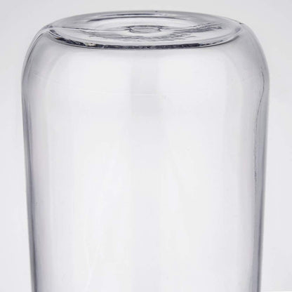 25 oz. / 750 ml Polycarbonate Napa Decanter Clear Color - Beverage Decanter Carafe Juice Container Plastic Pitcher for Water Iced Tea Juice Lemonade Milk Cold Brew and Mimosa Bar