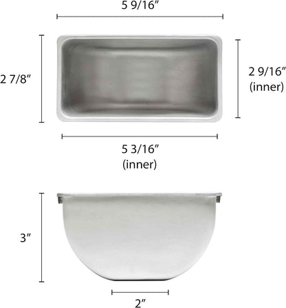 Stainless Steel Condiment Bar (Open Bottom) - Condiment Dispenser Serving Container Garnish Tray Bar Caddy Condiment Server Caddy Garnish Holder for Home Work Restaurant