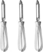 6" Vegetable Peeler Stainless Steel with Iron Handle - Peelers for Fruit Veggie Potatoes Carrot Cucumber Vegetable Fruit Peelers for Kitchen Home Restaurants