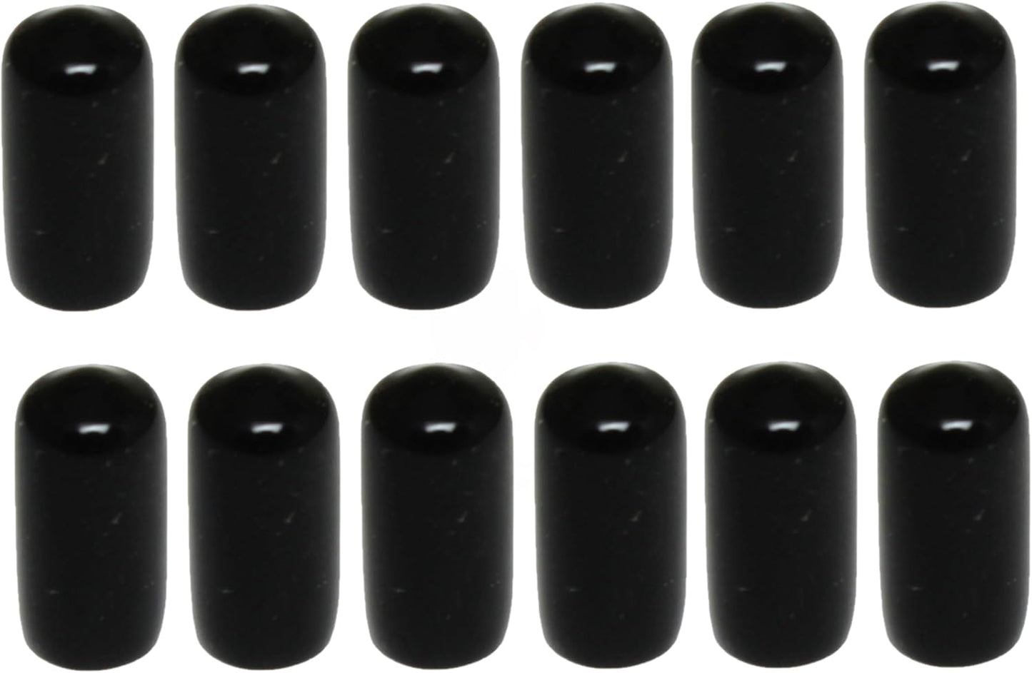Universal Liquor Pourer Cover 1" Dust Cap PolyVinyl Chloride Set of 12-Pourer Cap Liquor Bottle Pourer Cover Dispenser Spout Dust Covers Bottle Pour Spout Cover