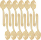 Perforated Serving Spoon Polycarbonate Set of 12- Salad/Buffet Catering Spoons Large Serving Spoons Utensils Serving for Buffet Banquet Flatware Kitchen
