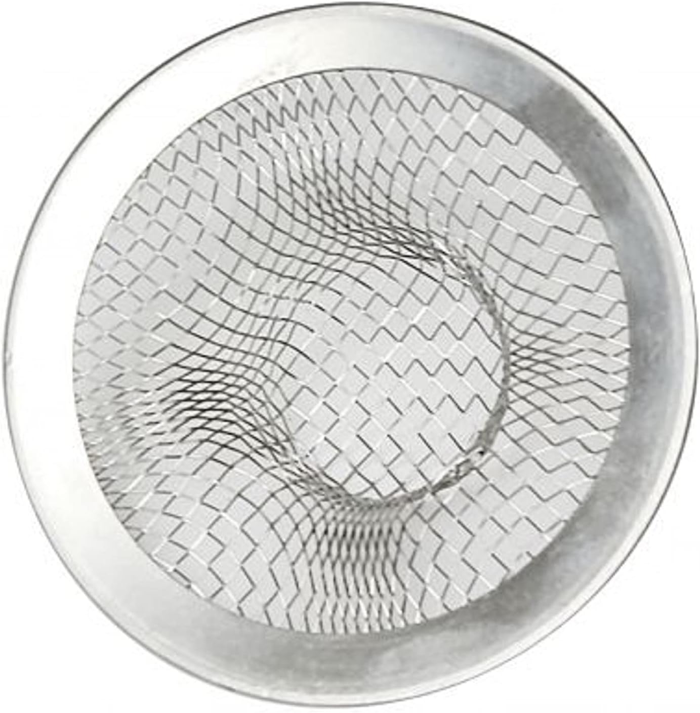 Stainless Steel Sink Strainer Narrow Rim- Kitchen Mesh Strainer Kitchen Sink Drain Strainer Hair Catcher for Bathroom Sink Utility Slop Laundry