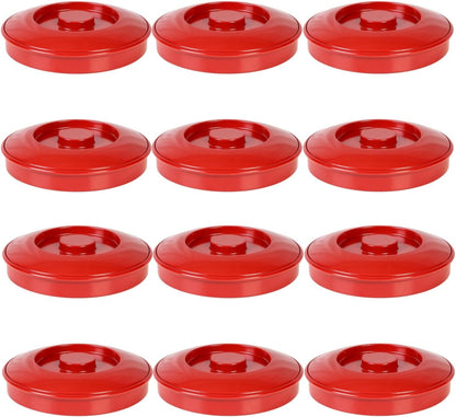 8-1/4” Tortilla Server with Lid Melamine Set of 12 - Tortilla/Pancake Keeper Food Container Perfect for Keeping Tortillas Pancakes and Waffles Warm Dishwasher Safe