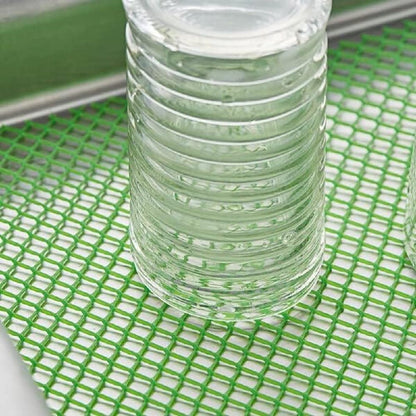 Shelf Liner Polyethylene Bar Liner- Cabinet Liner Shelf Liner Non-Adhesive Liners Smooth Surface Plastic Liners Protect Kitchen Cabinets and Cupboard Drawers