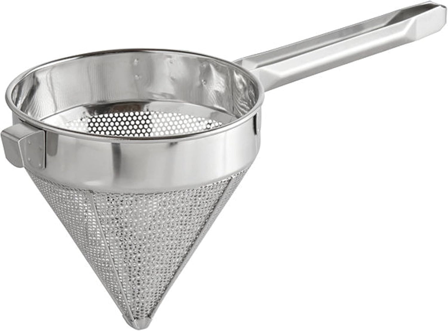 Stainless Steel China Cap Strainer - Cone Shaped Strainer Food Strainer Juice Strainer Kitchen Tools Food Colander For Straining Seeds Beans Sauces & More