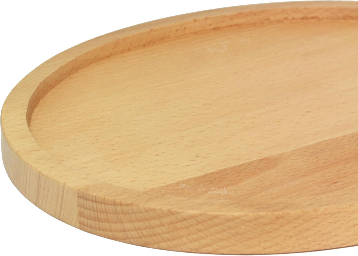 12-1/4" x 8" Fajita Board Beech Wood- Stackable Fajita Steak Plate Base Perfect for Sizzling Meals Wood Underliner Base Restaurant Home Kitchen