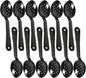 Perforated Serving Spoon Polycarbonate Set of 12- Salad/Buffet Catering Spoons Large Serving Spoons Utensils Serving for Buffet Banquet Flatware Kitchen