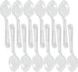 Perforated Serving Spoon Polycarbonate Set of 12- Salad/Buffet Catering Spoons Large Serving Spoons Utensils Serving for Buffet Banquet Flatware Kitchen