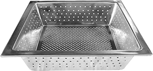 Stainless Steel Floor Sink Basket- Square Screens Strainer Sink Drain Cover Suitable for Kitchen Restaurant Bar Buffet