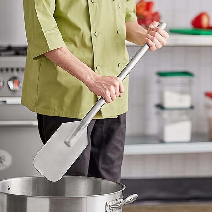 Stainless Steel Mixing Paddle - Long Stir Paddle for Large Batch Cooking Great for Brewing Seafood Shrimp Crab Boil Cajun Crawfish Boil Grill Mixing Big Stock Pots Home Kitchen