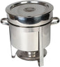 Stainless Steel Marmite Soup Chafing Dish Complete Set- Food Warmer Chafers and Buffet Warmer Set Soup Chafer Soup Warmer for Catering Event Party Holiday Buffet Weddings Catering