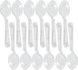 Perforated Serving Spoon Polycarbonate Set of 12- Salad/Buffet Catering Spoons Large Serving Spoons Utensils Serving for Buffet Banquet Flatware Kitchen
