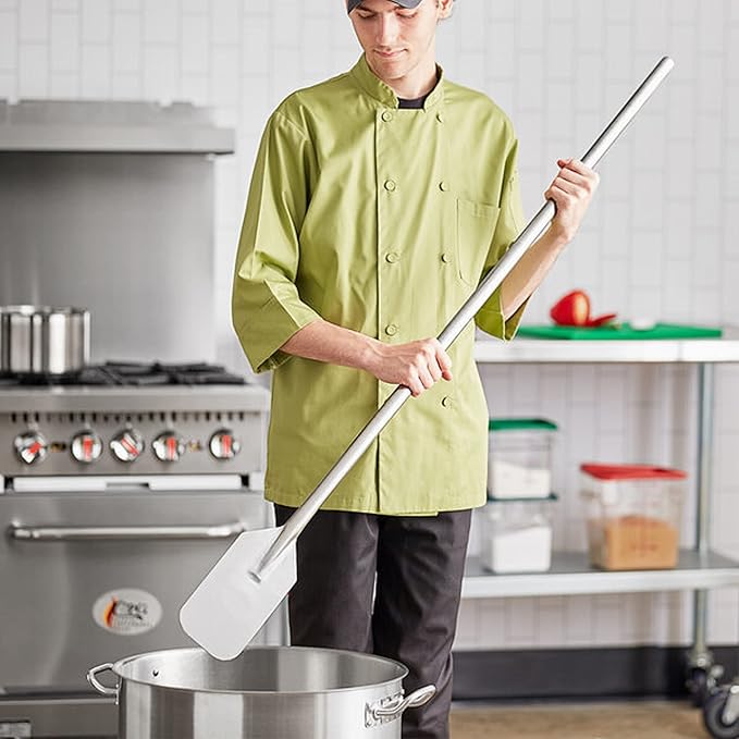 Stainless Steel Mixing Paddle - Long Stir Paddle for Large Batch Cooking Great for Brewing Seafood Shrimp Crab Boil Cajun Crawfish Boil Grill Mixing Big Stock Pots Home Kitchen