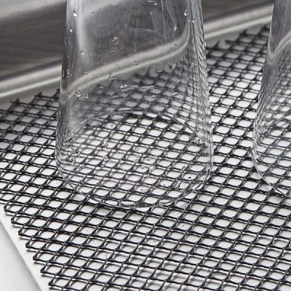 Shelf Liner Polyethylene Bar Liner- Cabinet Liner Shelf Liner Non-Adhesive Liners Smooth Surface Plastic Liners Protect Kitchen Cabinets and Cupboard Drawers