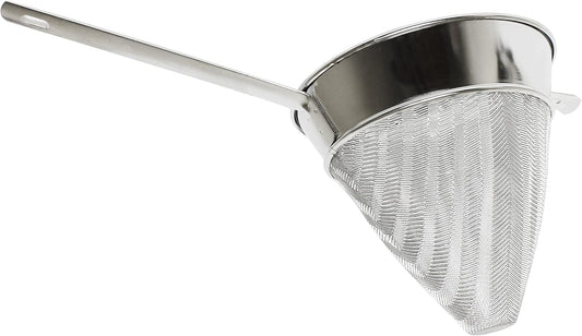 Stainless Steel Fine Mesh- Cone Shaped Strainer Food Strainer Juice Strainer Kitchen Tools Food Colander For Straining Seeds Beans Sauces