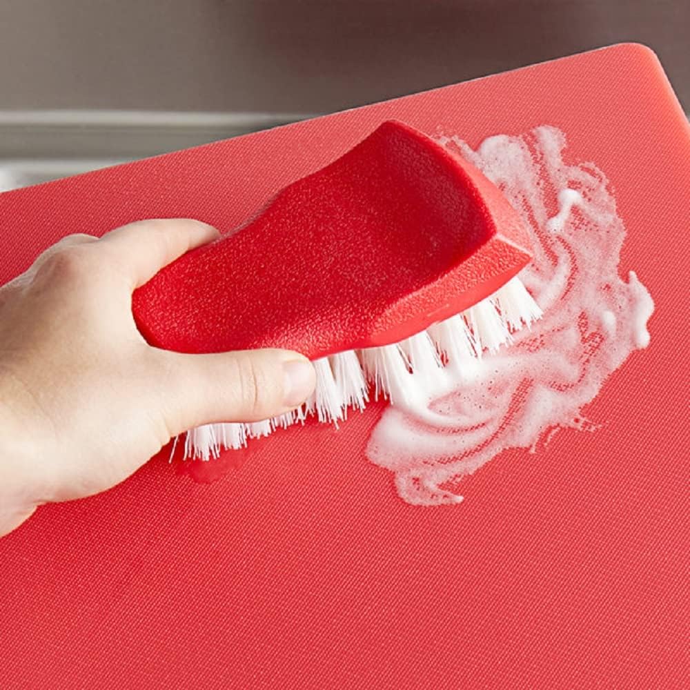 Cutting Board Brush Plastic- Cutting Boards Scrubbing Brush Durable Bristles Essential Kitchen Cleaning Brush Scrub Cutting Board Cleaning Brush Tool