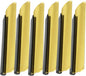 5 1/2" Aluminum Deluxe Crumb Sweeper Gold Color Set of 6- Table Crumbers for Tablecloth in Restaurants and Homes Servers Waiters Waitresses Tool