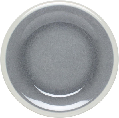 Graham Round Dinner Plates Wide Rim Melamine Set of 12- Dishwasher Safe Break-Resistant Reusable Plates Kitchen Plates Dinnerware Dishes for Home Kitchen Restaurants