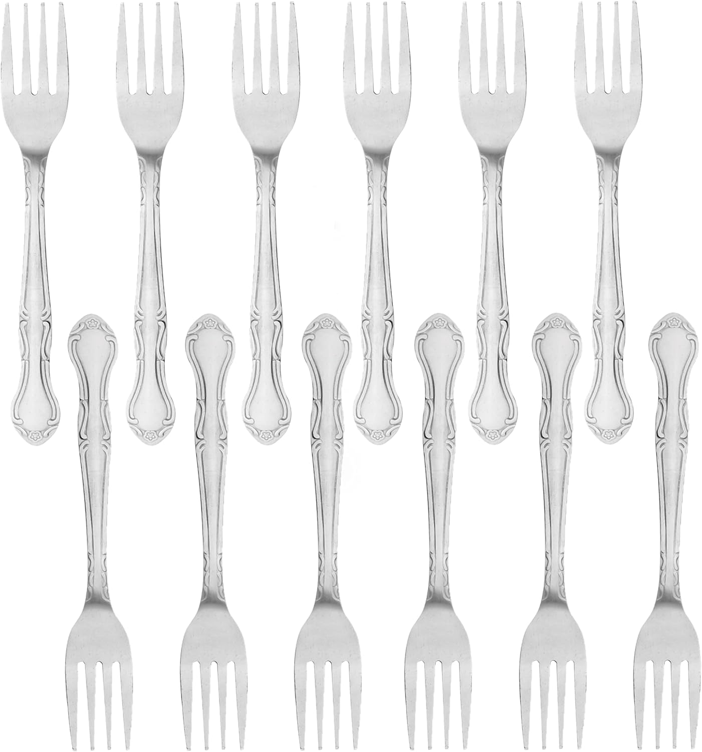 Sunflower Stainless Steel Set of 12- Silverware Dishwasher Safe Stainless Steel Flatware Cutlery Kitchen Tableware Set for Home and Restaurant