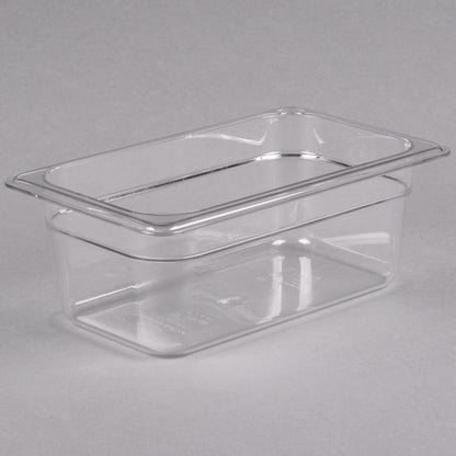 Deep Polycarbonate Food Pan - Commercial Restaurant Food Storage Containers Hotel Pans for Catering Buffets Restaurants Fruits Vegetables Corns