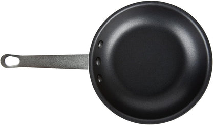 Nonstick Frying Pan Aluminum Skillet with Plated Iron Riveted Handle - Mirror-Finish Skillet Cookware Egg Pan Omelet Pans Professional Cooking Pan Chefs Pan Dishwasher Safe