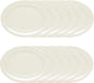 San Marino Oval Platters Melamine Set of 12- Dishwasher Safe Break-Resistant Reusable Serving Platter Plates Kitchen Plates Dinnerware Appetizer Plates Serving Plate