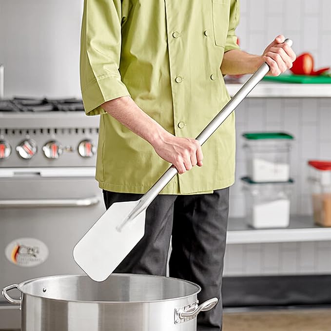 Stainless Steel Mixing Paddle - Long Stir Paddle for Large Batch Cooking Great for Brewing Seafood Shrimp Crab Boil Cajun Crawfish Boil Grill Mixing Big Stock Pots Home Kitchen