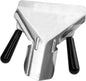 Commercial French Fry Bagger Stainless Steel - Popcorn Machine Commercial French Fry Bagger Scooper Speed Scoop Shovel for Potato Chips Snacks Popcorn Bar