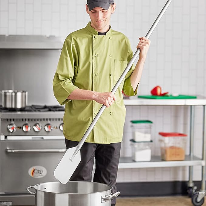 Stainless Steel Mixing Paddle - Long Stir Paddle for Large Batch Cooking Great for Brewing Seafood Shrimp Crab Boil Cajun Crawfish Boil Grill Mixing Big Stock Pots Home Kitchen
